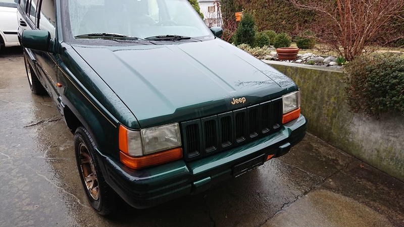 jeep grand cherokee v8 5.2l de 1996