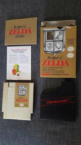 Différentes versions ZELDA 1 NES