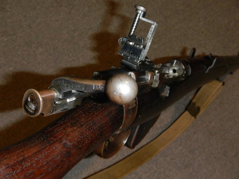 .22 RF Pattern 1914 Short Rifle No. 1 avec une mire arrière canadienne No. 10A 10_cop10