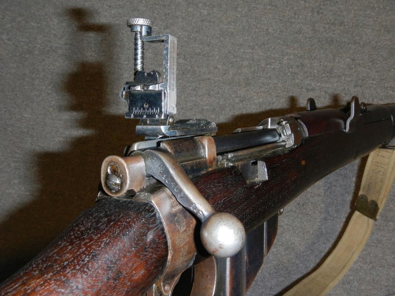 .22 RF Pattern 1914 Short Rifle No. 1 avec une mire arrière canadienne No. 10A 6_copy10