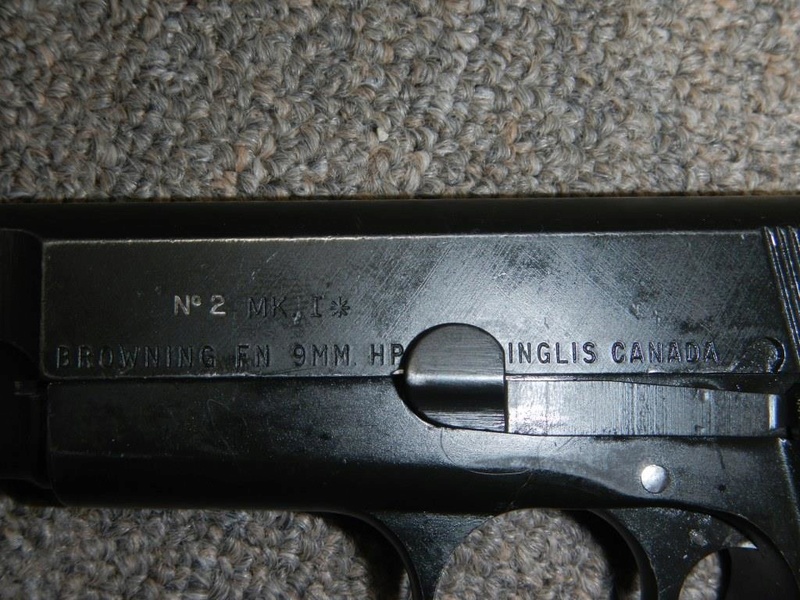 Pistolet Browning GP No 2 MK I* de fabrication canadienne  8_copy12