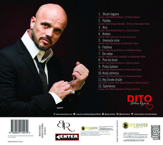 Boban Rajovic 2018 - Dito  BR:Enter Music ‎– CD 0010  CD, Album 2018  R-120411