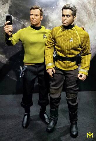 Custom Star Trek Chris Pine Captain Kirk