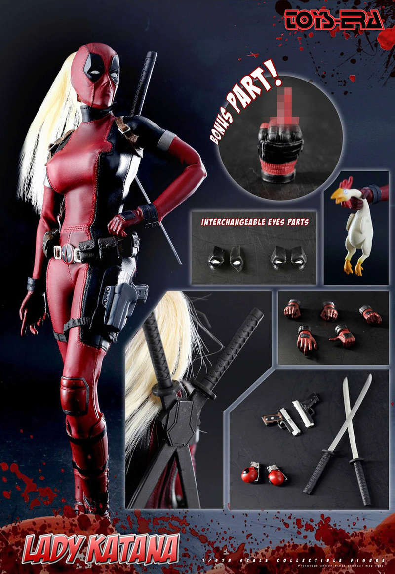 reissue - RE-ISSUE NEW PRODUCT: TOYS ERA  1:6 "Lady Katana" 00161310