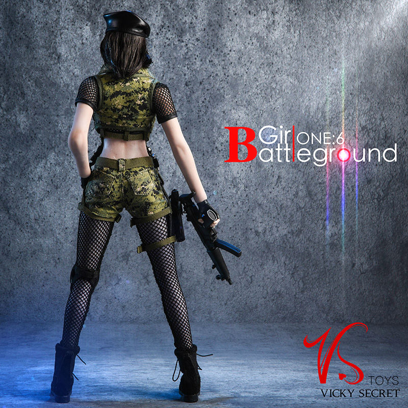 Clothing - NEW PRODUCT: Vstoys 1/6 Female Doll Costumes Set 18XG13 Battlefield Girl 08233113