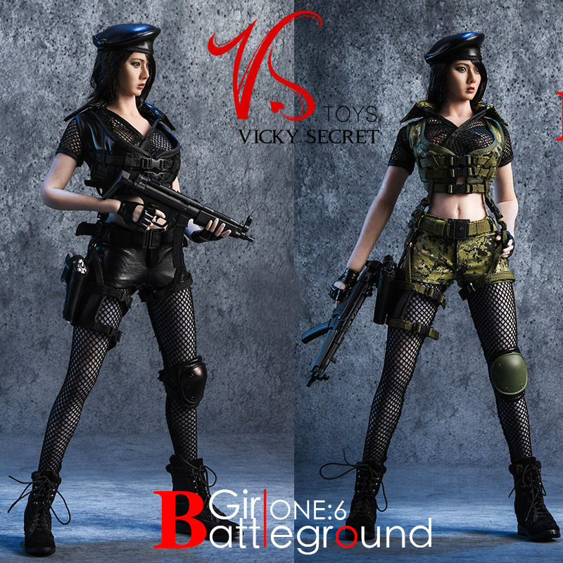 Clothing - NEW PRODUCT: Vstoys 1/6 Female Doll Costumes Set 18XG13 Battlefield Girl 08233121