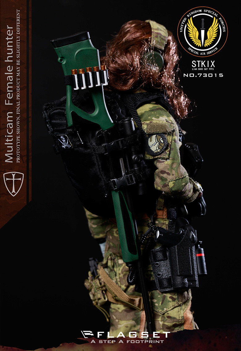 Shooter - NEW PRODUCT: FLAGSET New: 1/6 War Angel MC Camo - Angela Angela (FS-73015) 10223511