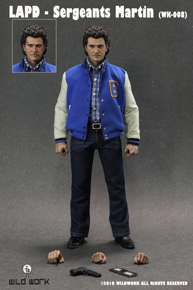 NEW PRODUCT: Wildwork WK-008 LAPD Sergeants Martin 1/6 Action Figure 114