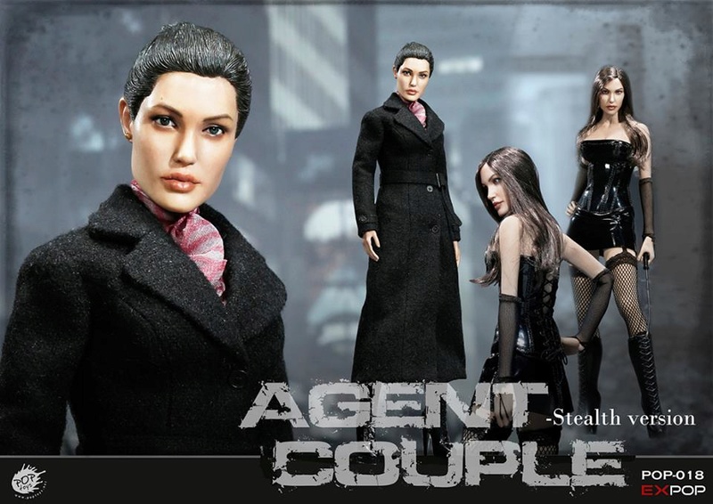 movie - NEW PRODUCT: POPTOYS EX016 - EX018 1/6 Agents Couple Series-- Mr. & Mrs. Smith Action Figures 118