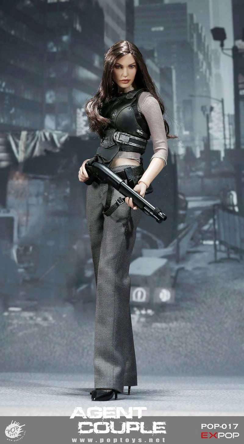 Movie - NEW PRODUCT: POPTOYS EX016 - EX018 1/6 Agents Couple Series-- Mr. & Mrs. Smith Action Figures 1212