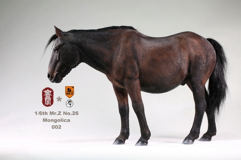 Horse - NEW PRODUCT: KONG LING GE X MR. Z - MING DYNASTY SERIES - LIAODONG MONGOL CAVALIER HORSE 1/6 SCALE MODEL (4 COLOR) 1225