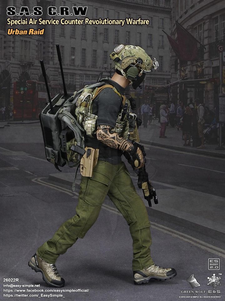 modernmilitary - NEW PRODUCT: Easy&Simple 26022R 1/6 Scale S.A.S Counter Revolutionary Warfare Urban Raid 1419