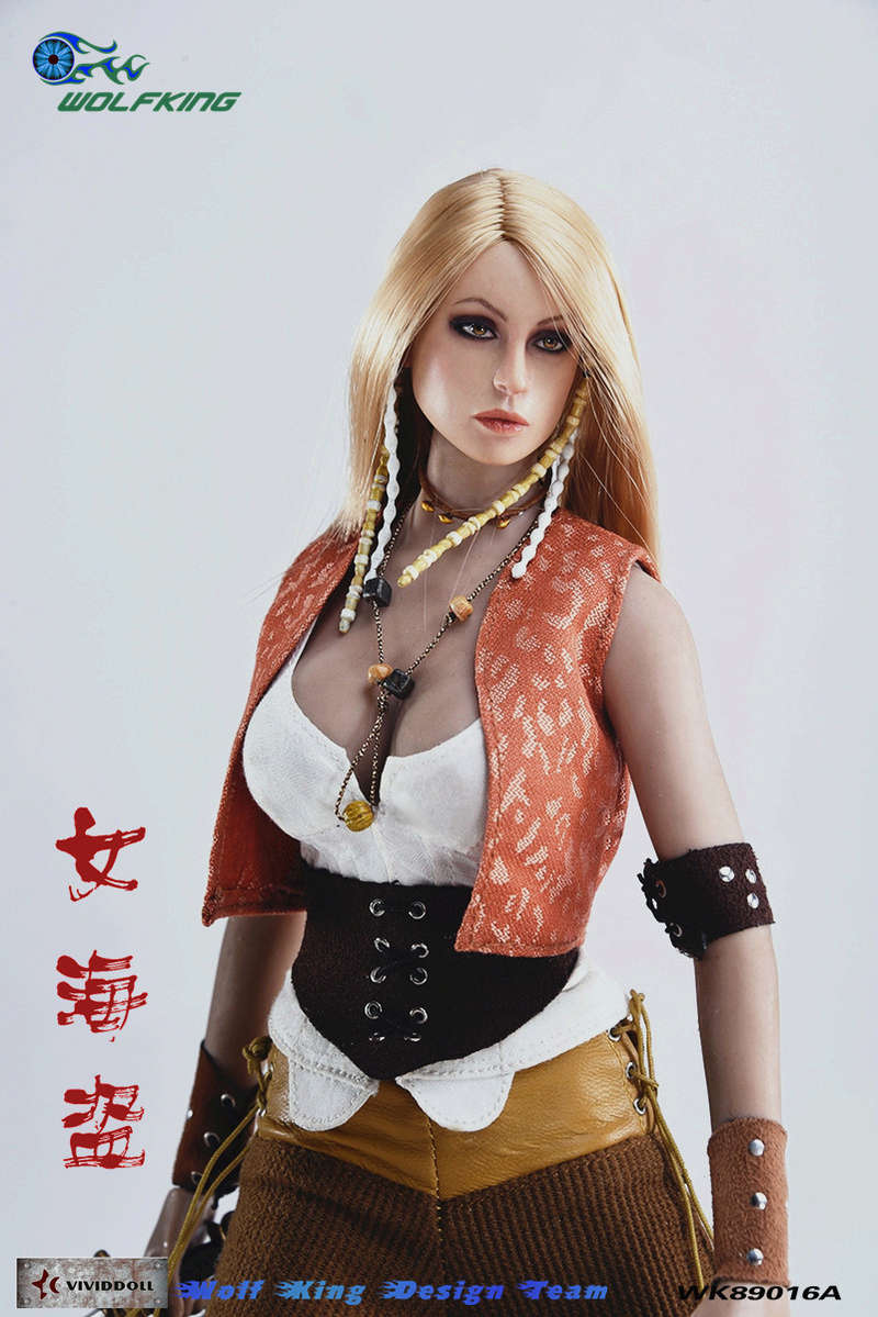 fantasy - NEW PRODUCT: WOLFKING New Products: 1/6 Sexy Female Pirates - Head Carving Costume Set (WK89016A) 15234910