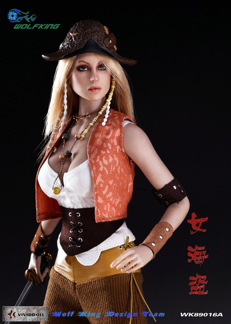 NEW PRODUCT: WOLFKING New Products: 1/6 Sexy Female Pirates - Head Carving Costume Set (WK89016A) 15250810