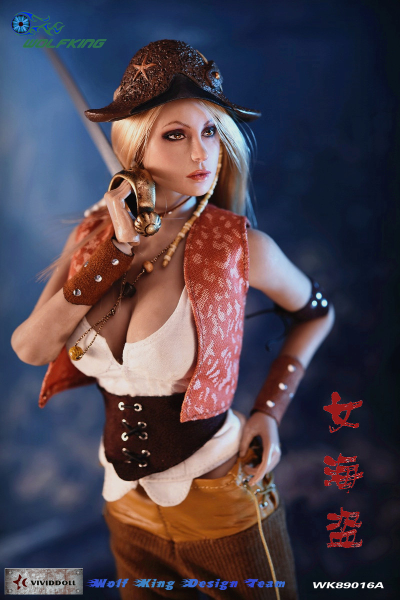 NEW PRODUCT: WOLFKING New Products: 1/6 Sexy Female Pirates - Head Carving Costume Set (WK89016A) 15251710