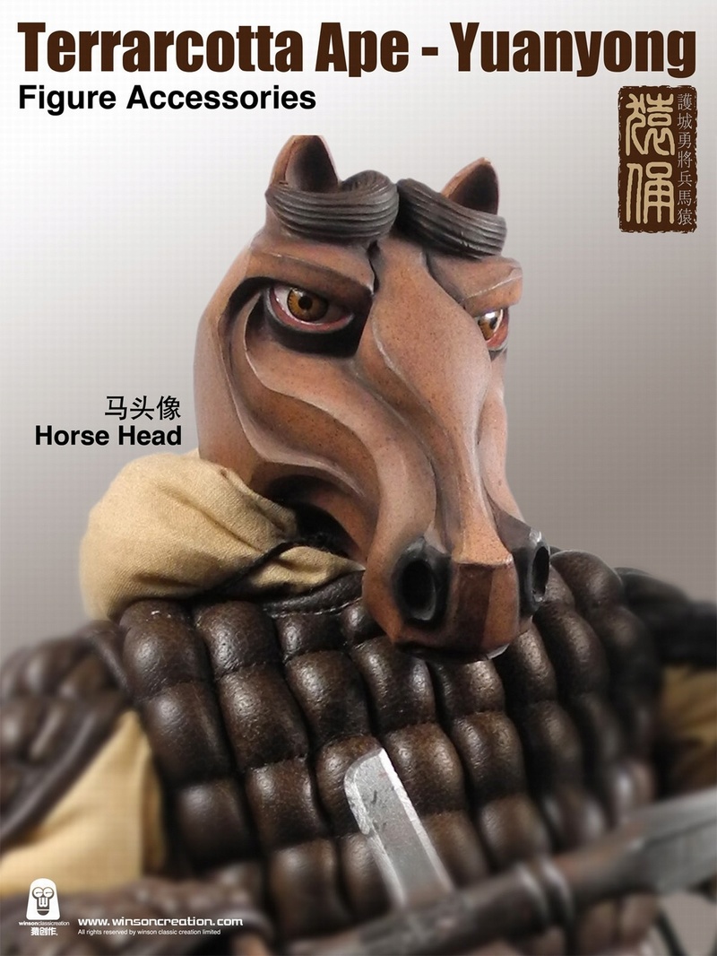 NEW PRODUCT: 猿 猿 新品 :: 1/6 Guardian of the City - Terracotta Warriors and Horses 猿俑 Action Figures 16211710