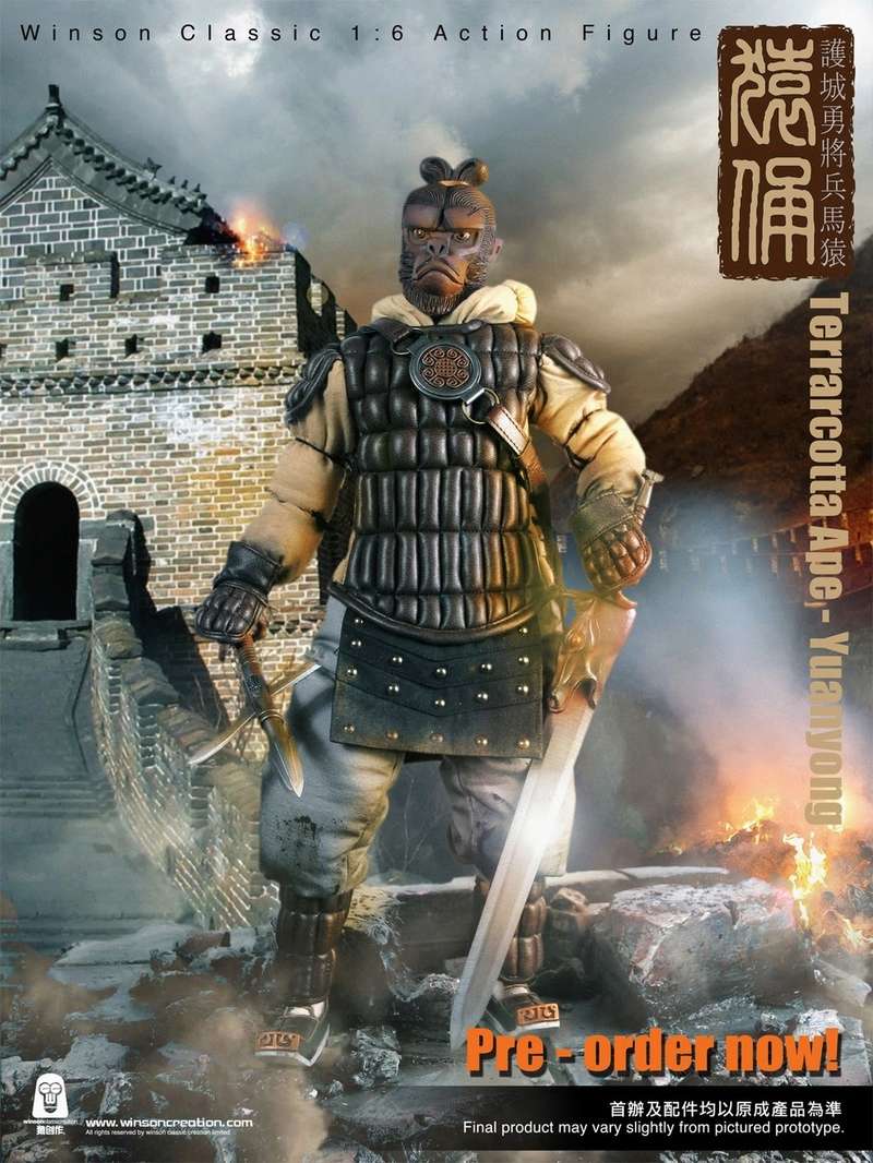 historicalfantasy - NEW PRODUCT: 猿 猿 新品 :: 1/6 Guardian of the City - Terracotta Warriors and Horses 猿俑 Action Figures 16212410