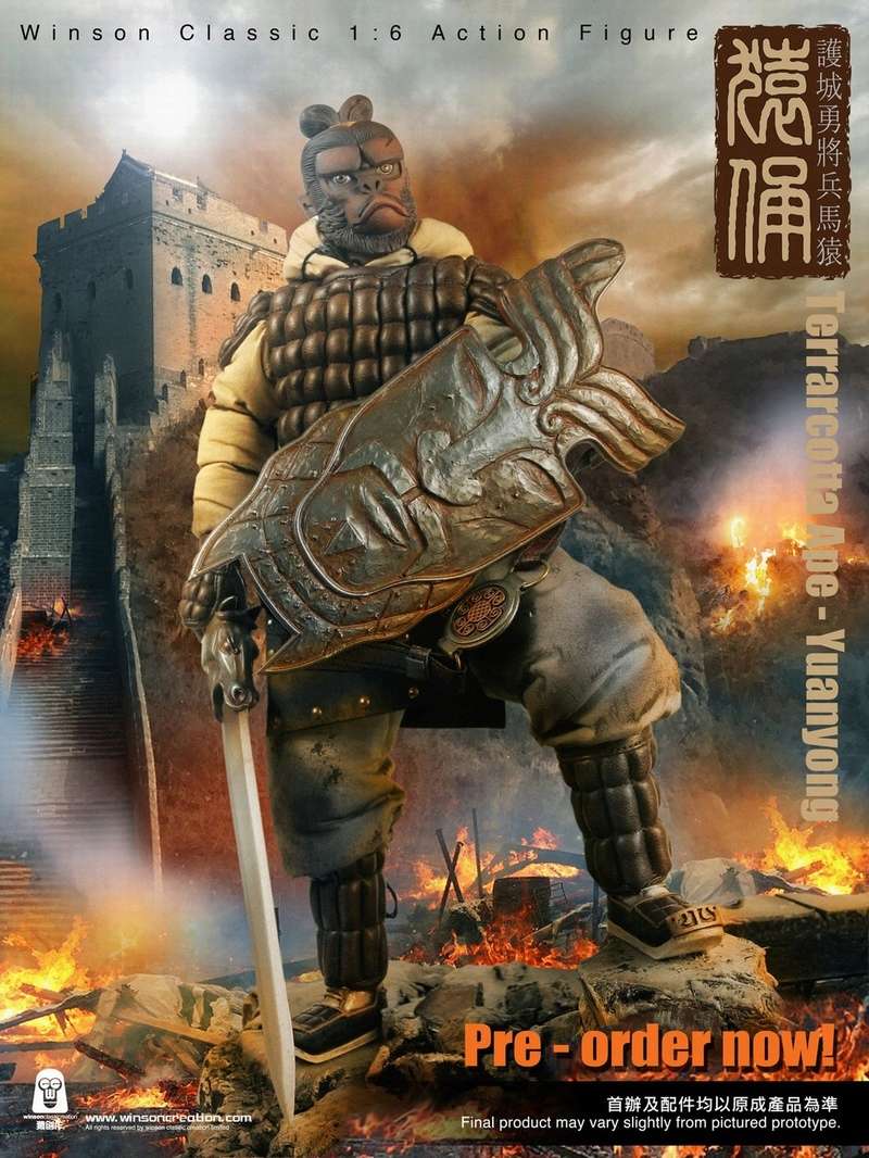 historicalfantasy - NEW PRODUCT: 猿 猿 新品 :: 1/6 Guardian of the City - Terracotta Warriors and Horses 猿俑 Action Figures 16212610