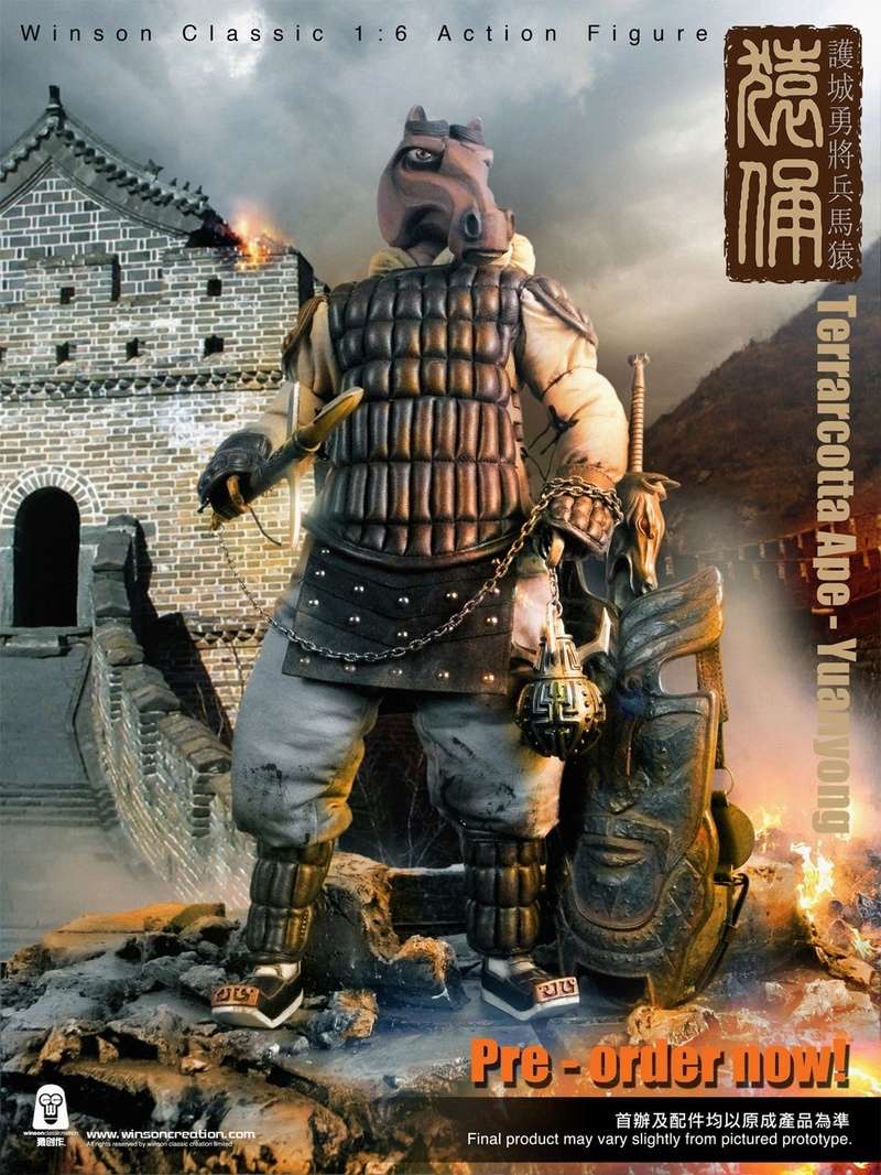 historicalfantasy - NEW PRODUCT: 猿 猿 新品 :: 1/6 Guardian of the City - Terracotta Warriors and Horses 猿俑 Action Figures 16212910