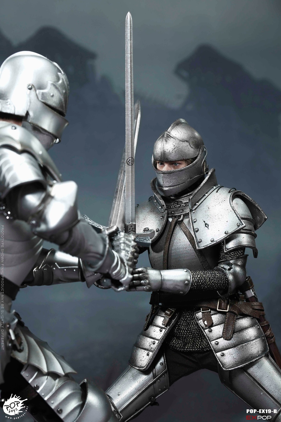NEW PRODUCT: POPTOYS New Products: 1/6 St. Knights - Assault Edition & Triumph Edition & Iron Armor (POP-EX19 ABC) 16461411