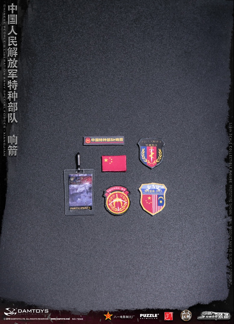 ModernMilitary - NEW PRODUCT: DAMTOYS New Products: 1/6 Special Forces of the People's Liberation Army of China - "Singing Arrows" Moving Figures (78048#) 17095410