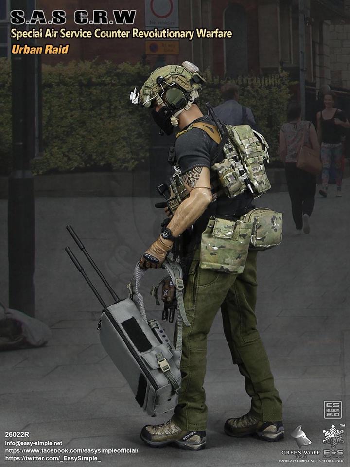 ModernMilitary - NEW PRODUCT: Easy&Simple 26022R 1/6 Scale S.A.S Counter Revolutionary Warfare Urban Raid 1715