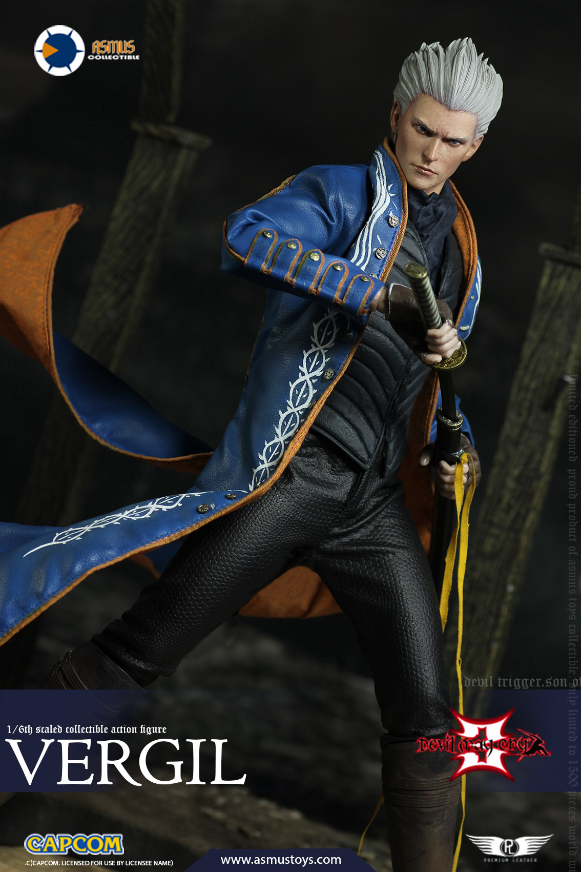 DevilMayCry - NEW PRODUCT: Asmus Toys New: 1/6 "Cry of Devil 3" series - Vergil Moving figure 17265110