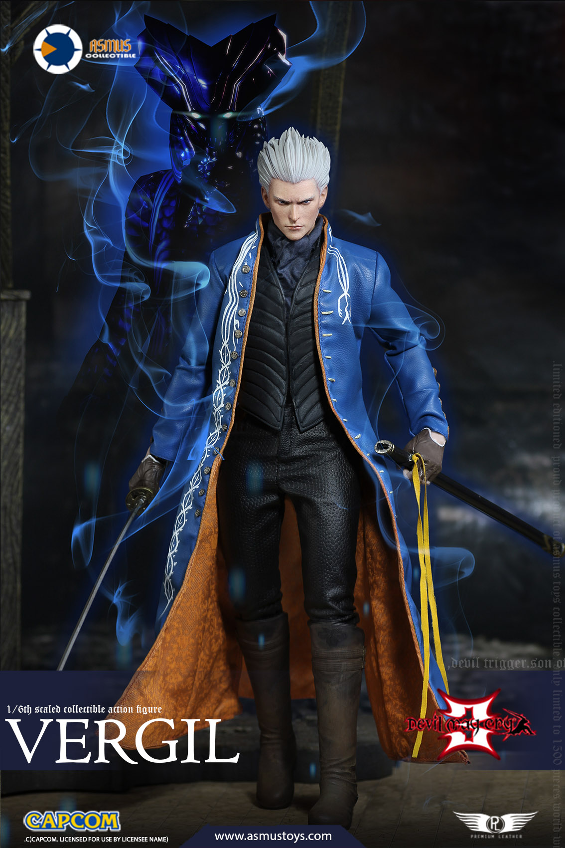 DevilMayCry - NEW PRODUCT: Asmus Toys New: 1/6 "Cry of Devil 3" series - Vergil Moving figure 17265311