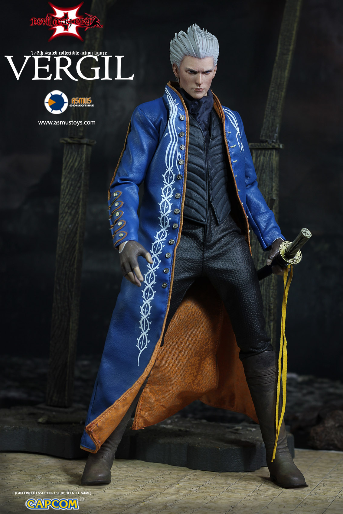 asmus - NEW PRODUCT: Asmus Toys New: 1/6 "Cry of Devil 3" series - Vergil Moving figure 17265511