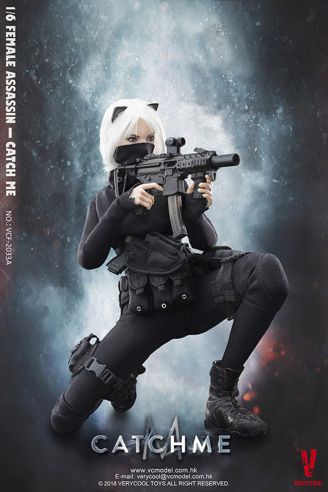 VeryCool - NEW PRODUCT: VERYCOOL：1/6 Female Assassin Series First Bomb — "Catch Me" ( A & B ) 18010010