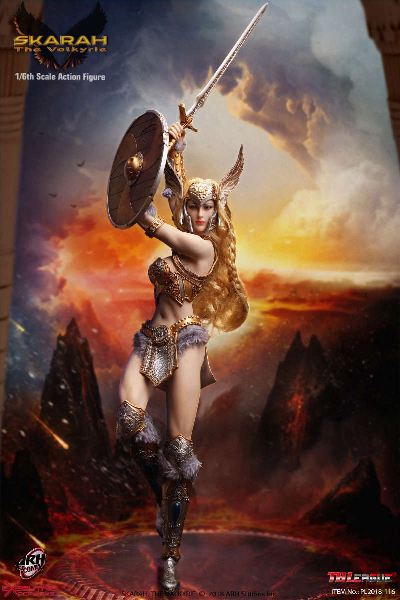 NEW PRODUCT: TBLeague Skarah, The Valkyrie 1/6 Scale Action Figure (PL2018-116) 21430210