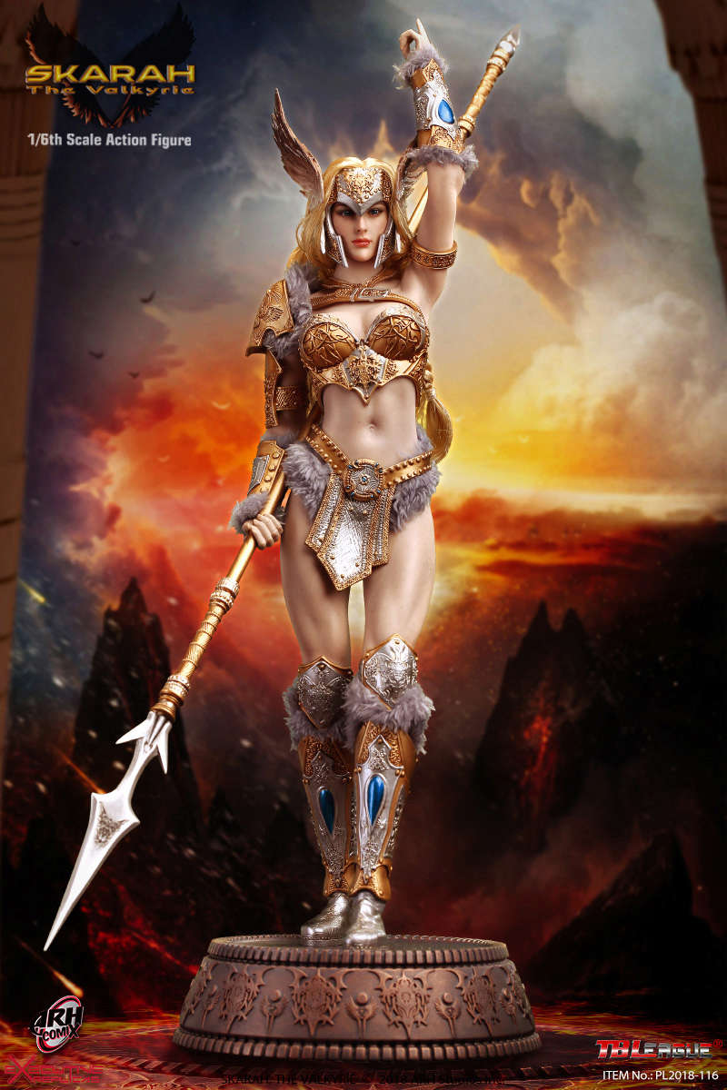 NEW PRODUCT: TBLeague Skarah, The Valkyrie 1/6 Scale Action Figure (PL2018-116) 21430610