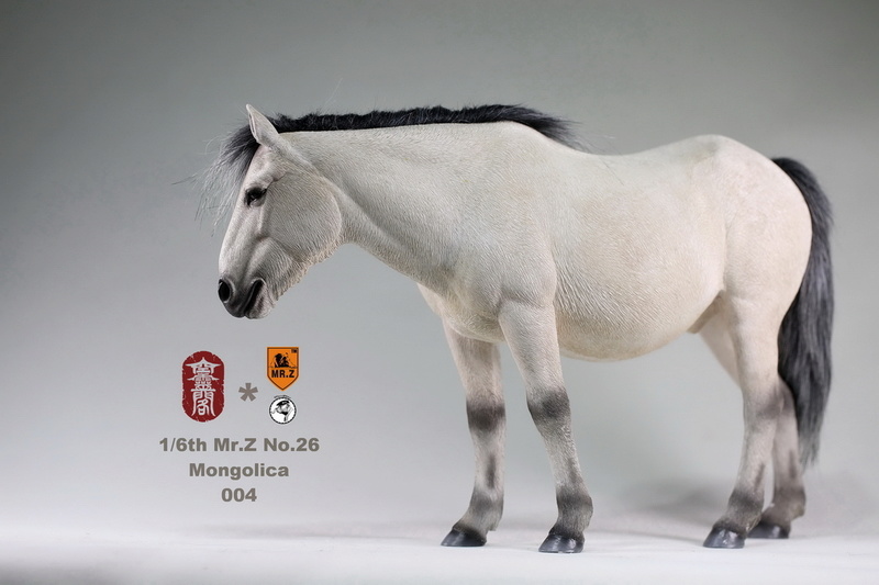 Horse - NEW PRODUCT: KONG LING GE X MR. Z - MING DYNASTY SERIES - LIAODONG MONGOL CAVALIER HORSE 1/6 SCALE MODEL (4 COLOR) 2415