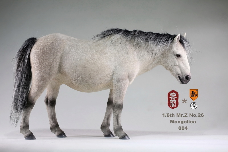 Horse - NEW PRODUCT: KONG LING GE X MR. Z - MING DYNASTY SERIES - LIAODONG MONGOL CAVALIER HORSE 1/6 SCALE MODEL (4 COLOR) 2714