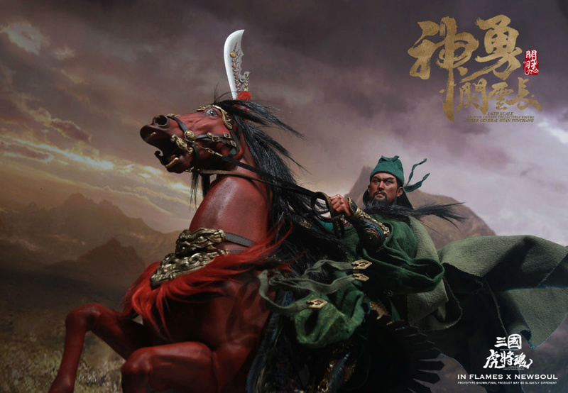 NEW PRODUCT: IN FLAMES X NEWSOUL： 1/6 Sets Of Soul Of Tiger Generals -Guan Yun 2.0 27222711
