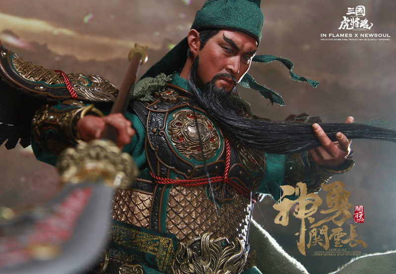 NEW PRODUCT: IN FLAMES X NEWSOUL： 1/6 Sets Of Soul Of Tiger Generals -Guan Yun 2.0 27222718