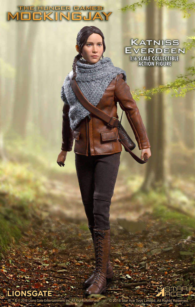 female - NEW PRODUCT: [SA-0036] The Hunger Games Katniss Everdeen Hunting Version Star Ace 1/6 Figures 3_039010