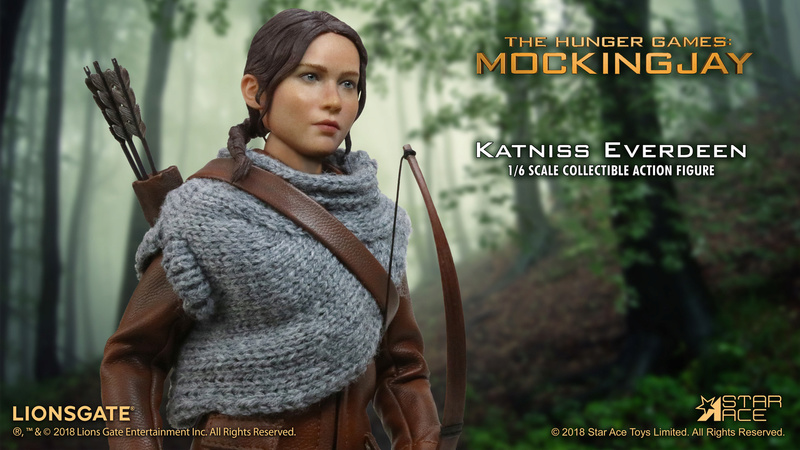 female - NEW PRODUCT: [SA-0036] The Hunger Games Katniss Everdeen Hunting Version Star Ace 1/6 Figures 5_025010