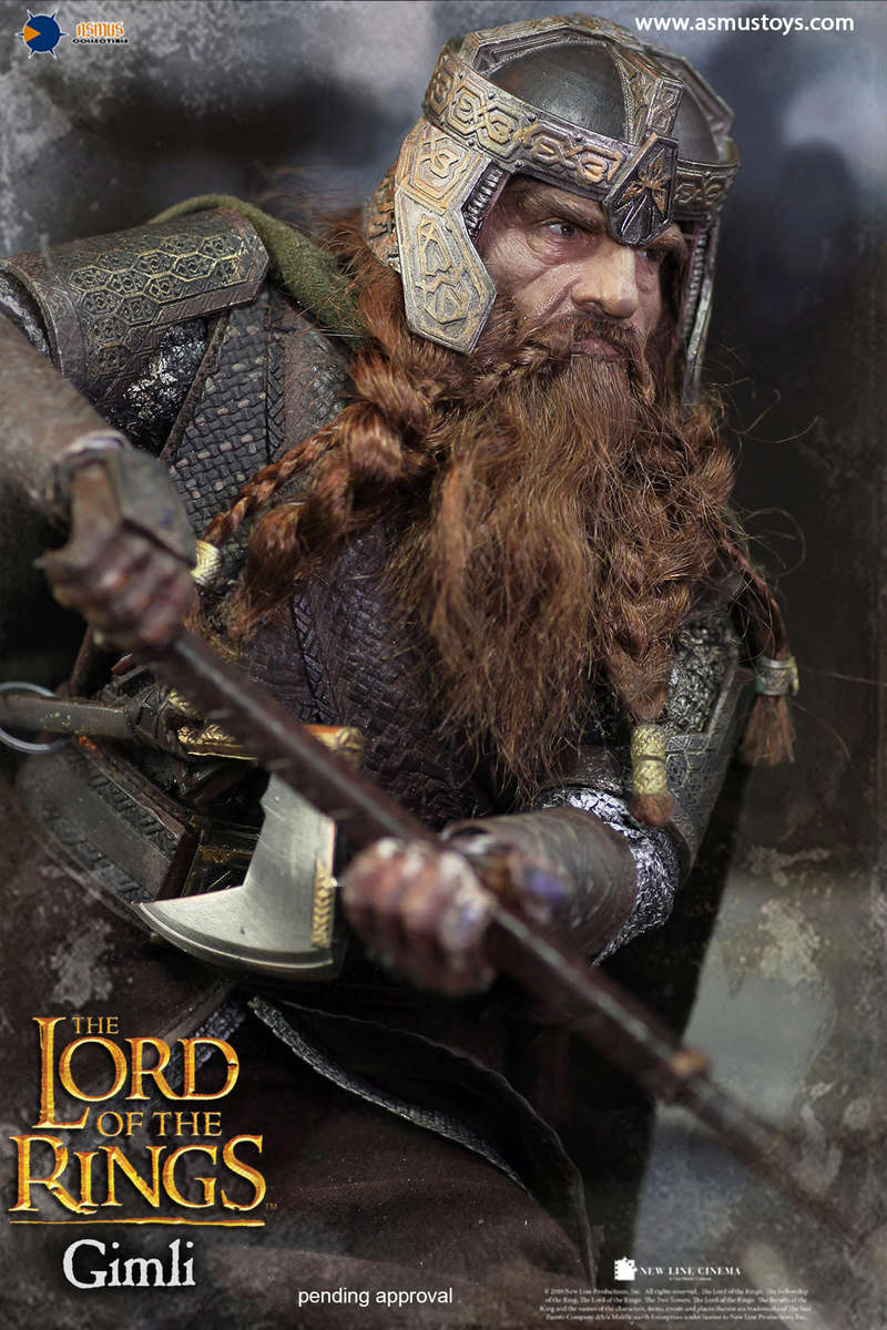 lots - NEW PRODUCT: Asmus Toys The Lord of the Rings Series: Gimli (LOTR018) 711