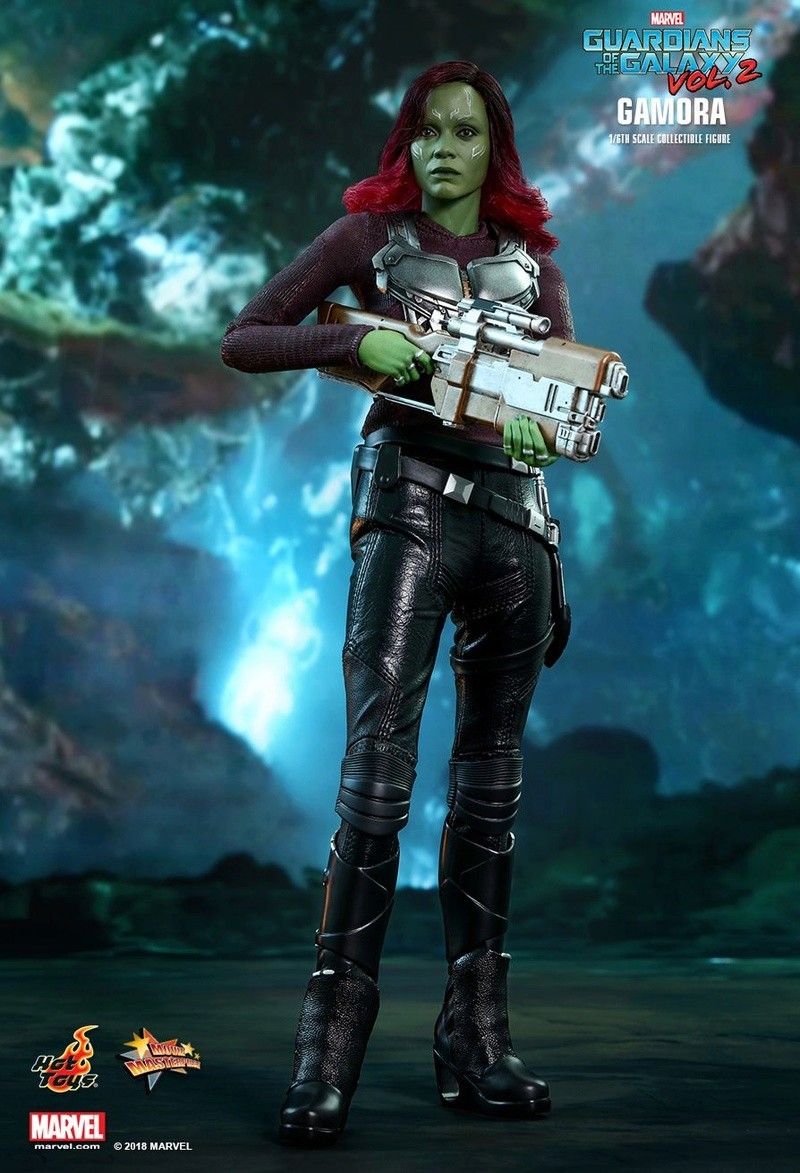 NEW PRODUCT: HOT TOYS (MMS483) GUARDIANS OF THE GALAXY VOL. 2 GAMORA 1/6TH SCALE COLLECTIBLE FIGURE 815