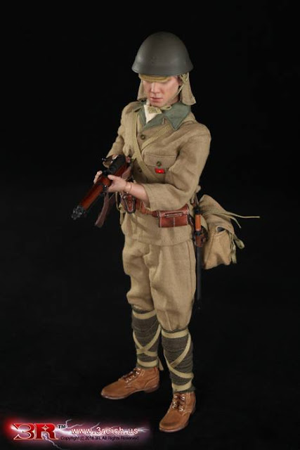 WWII - NEW PRODUCT: DID & 3R 1/6th scale Japanese 32nd Army (24th Division) Private Takuya Hayashi 837