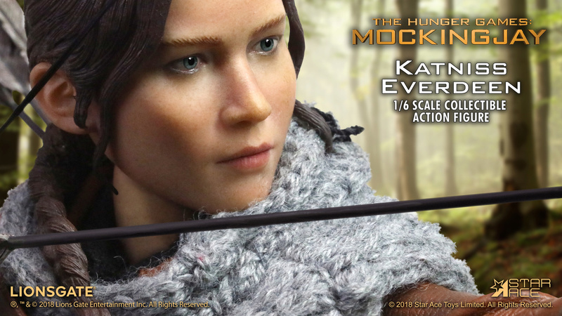 female - NEW PRODUCT: [SA-0036] The Hunger Games Katniss Everdeen Hunting Version Star Ace 1/6 Figures 8_628110