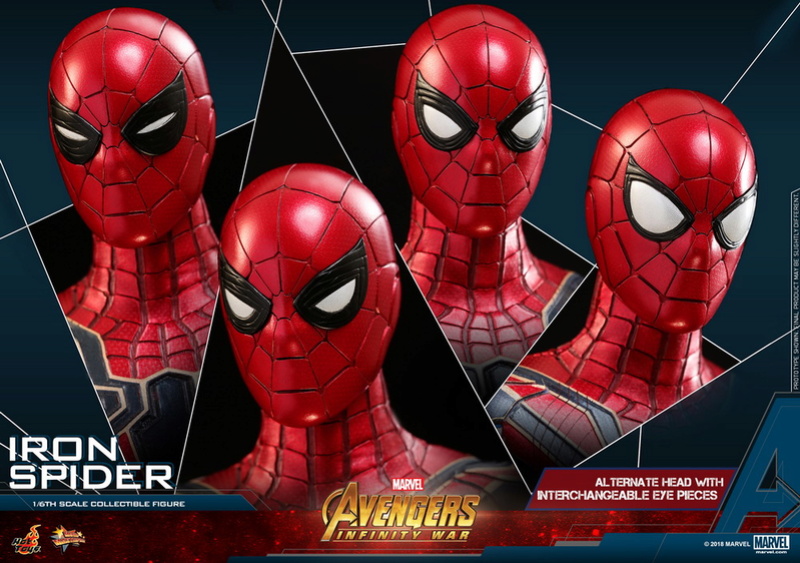 spiderman - NEW PRODUCT: Hot Toys – MMS482 – Avengers: Infinity War– 1/6th scale Iron Spider Collectible Figure Hot-to13