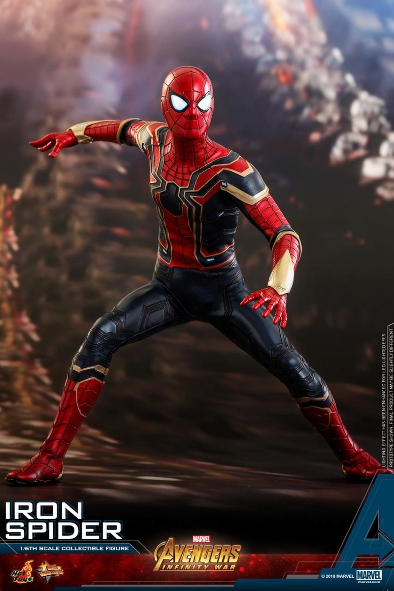 spiderman - NEW PRODUCT: Hot Toys – MMS482 – Avengers: Infinity War– 1/6th scale Iron Spider Collectible Figure Hot_to11