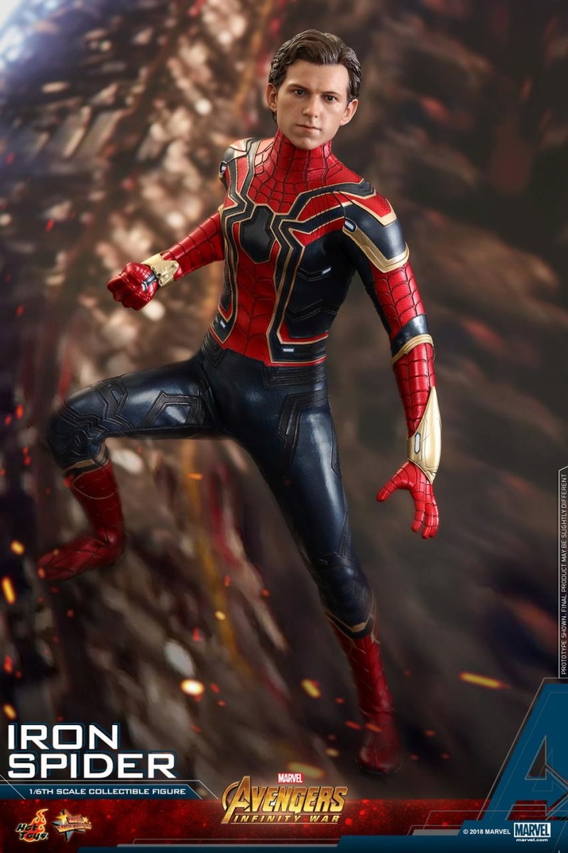 Marvel - NEW PRODUCT: Hot Toys – MMS482 – Avengers: Infinity War– 1/6th scale Iron Spider Collectible Figure Hot_to13