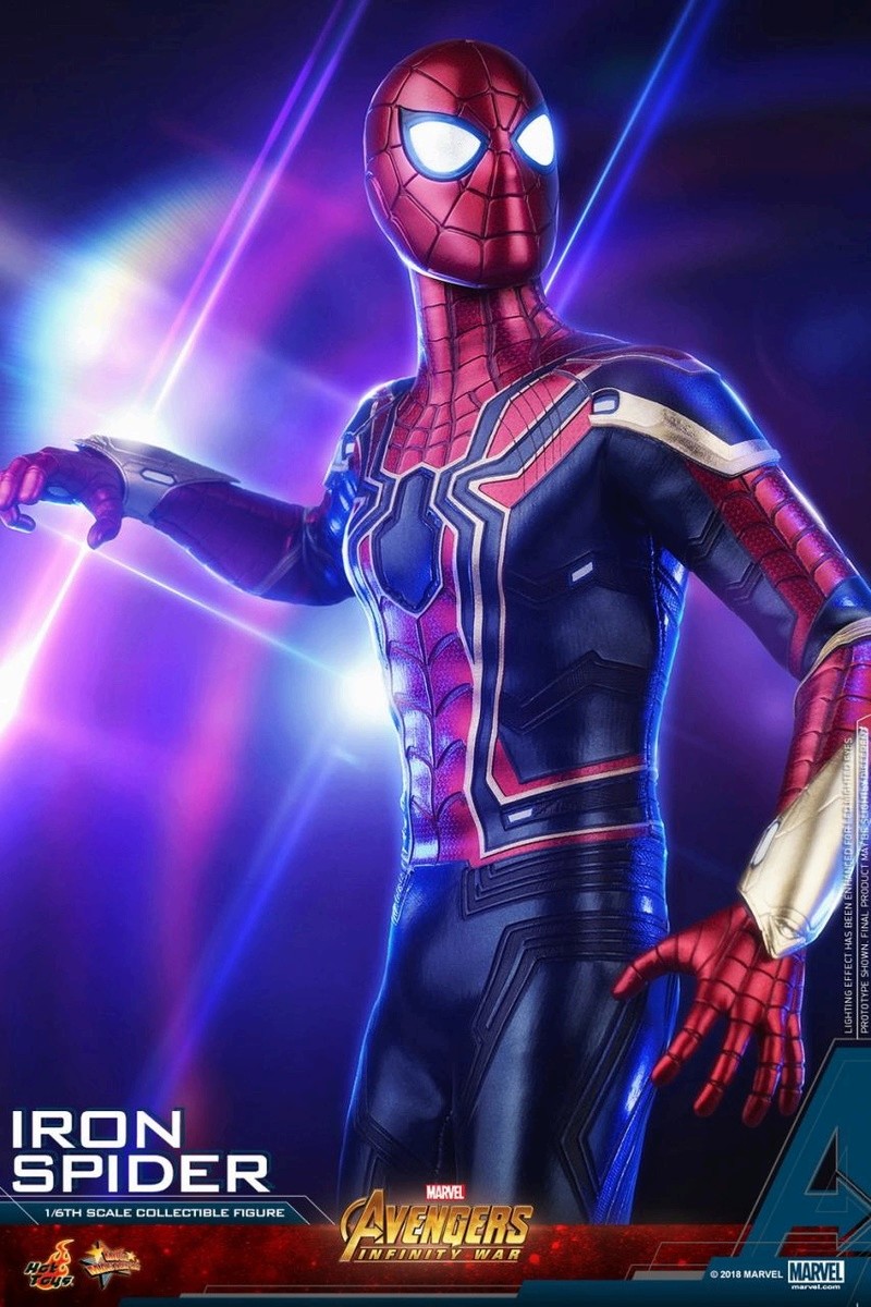 superhero - NEW PRODUCT: Hot Toys – MMS482 – Avengers: Infinity War– 1/6th scale Iron Spider Collectible Figure Hot_to14