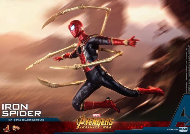 MCU - NEW PRODUCT: Hot Toys – MMS482 – Avengers: Infinity War– 1/6th scale Iron Spider Collectible Figure Hot_to19