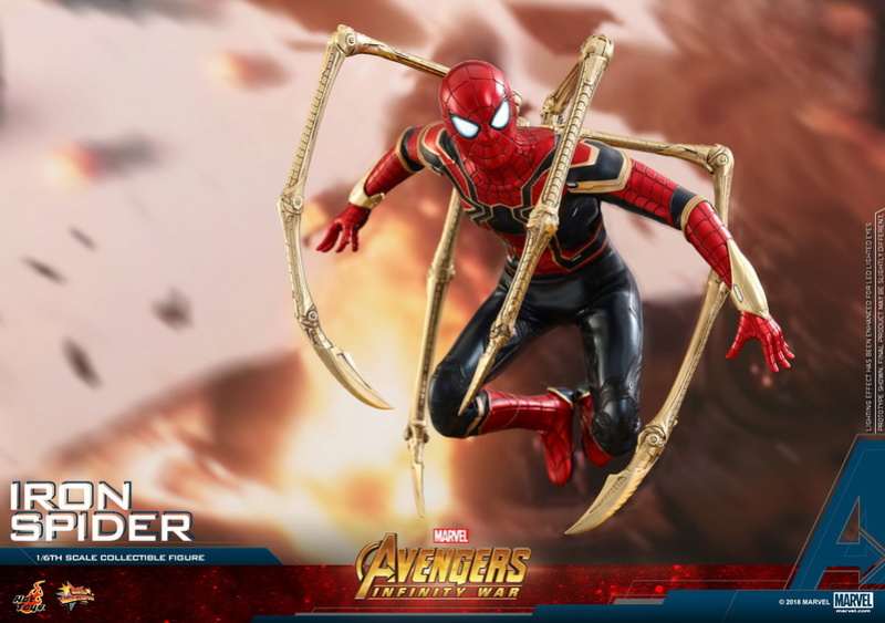 Marvel - NEW PRODUCT: Hot Toys – MMS482 – Avengers: Infinity War– 1/6th scale Iron Spider Collectible Figure Hot_to21