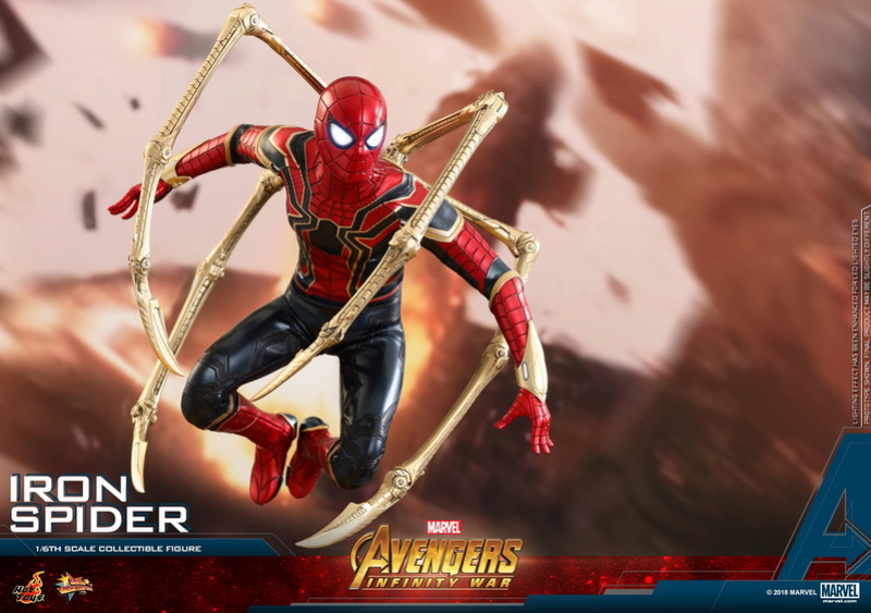 NEW PRODUCT: Hot Toys – MMS482 – Avengers: Infinity War– 1/6th scale Iron Spider Collectible Figure Hot_to22