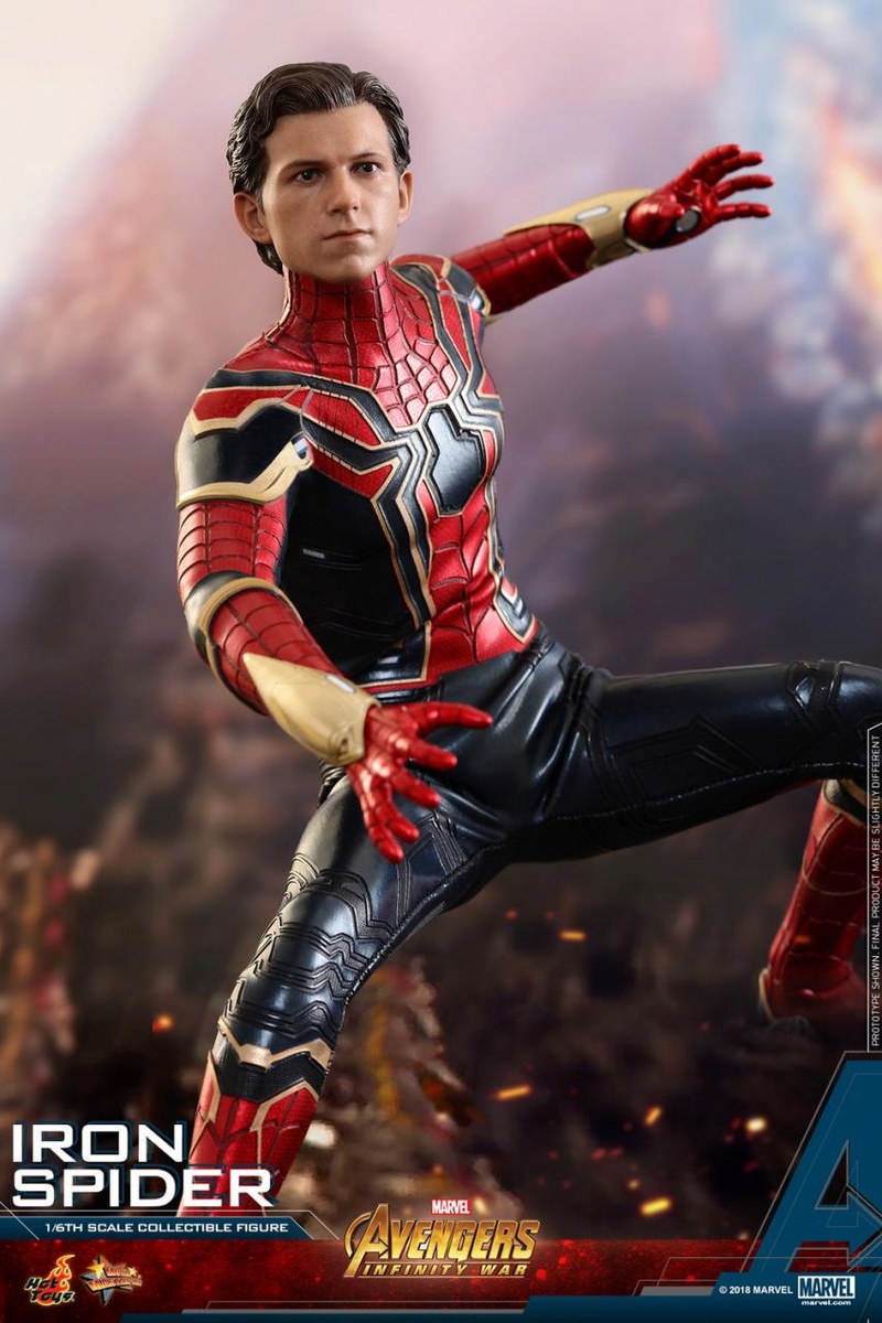 infinitywar - NEW PRODUCT: Hot Toys – MMS482 – Avengers: Infinity War– 1/6th scale Iron Spider Collectible Figure Hot_to23